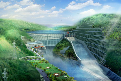 潜山老挝南塔河1号水电站项目